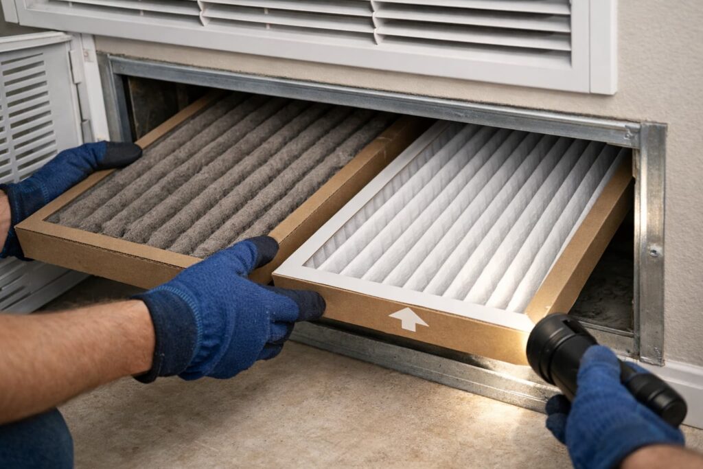 Cause 1: Dirty or restrictive air filter (most common)