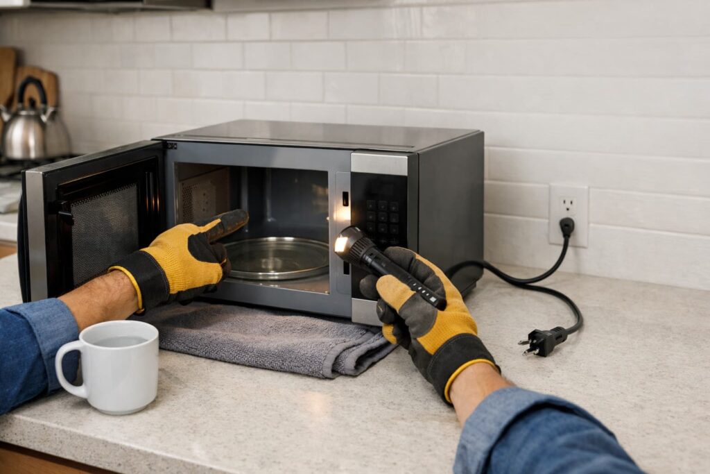 Microwave Runs But Not Heating: Safe Troubleshooting + When to Call a Pro