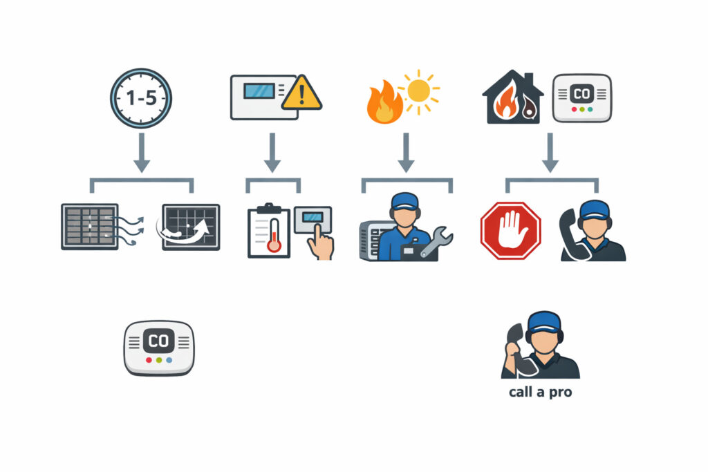 Quick symptom splitter (30 seconds)