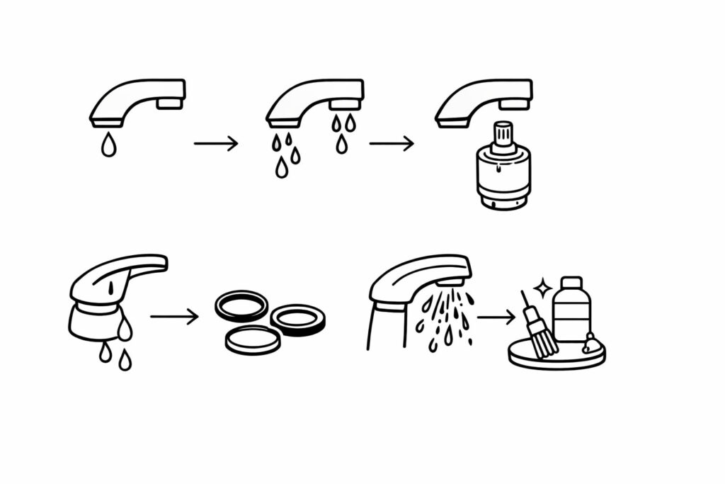 Quick diagnosis: what kind of leak is it?