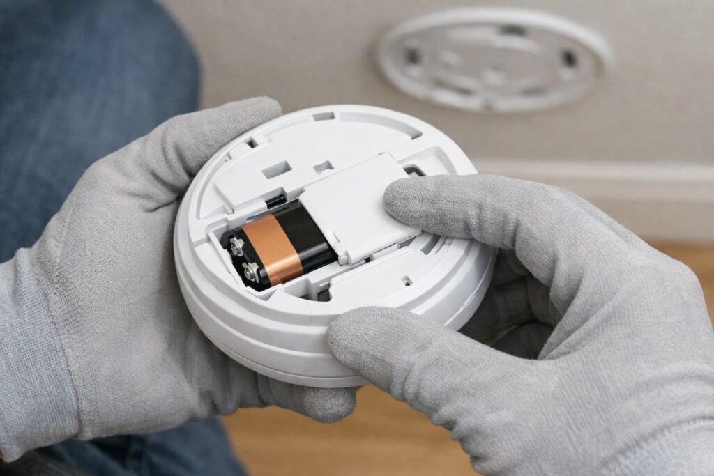 Step 1: Reseat the battery and fully close the battery door (fastest win)