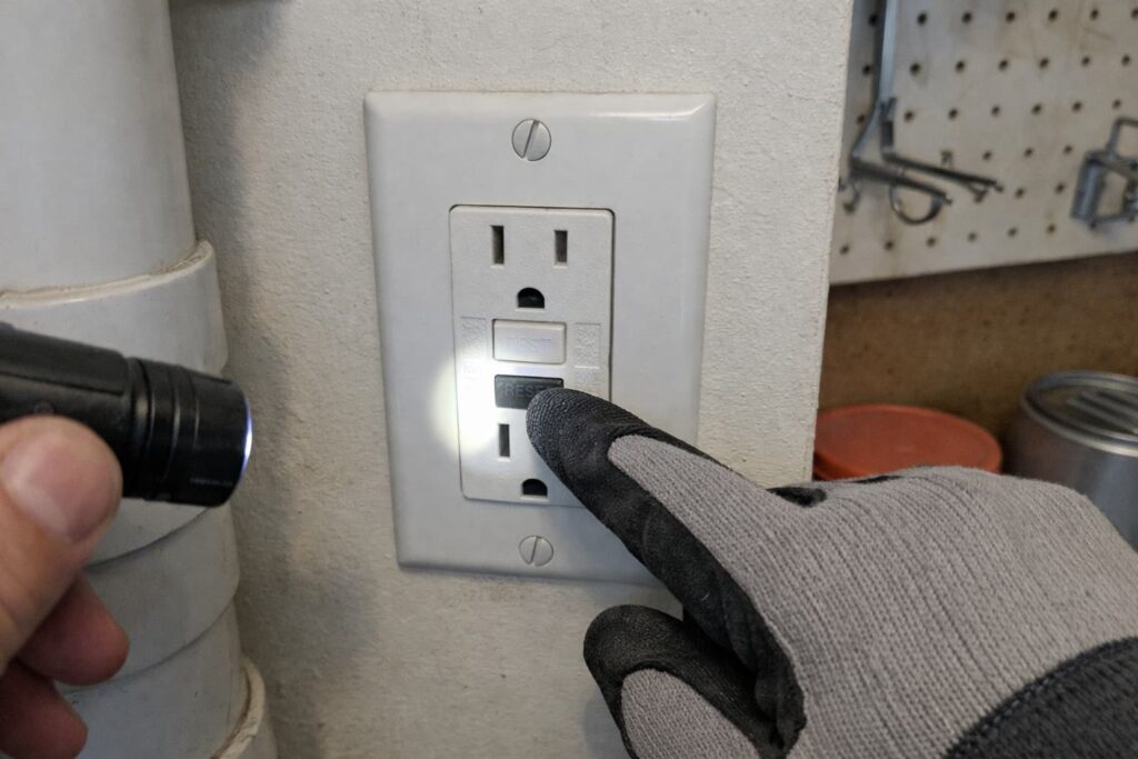 Step 2: Find and reset a tripped GFCI (most common cause)