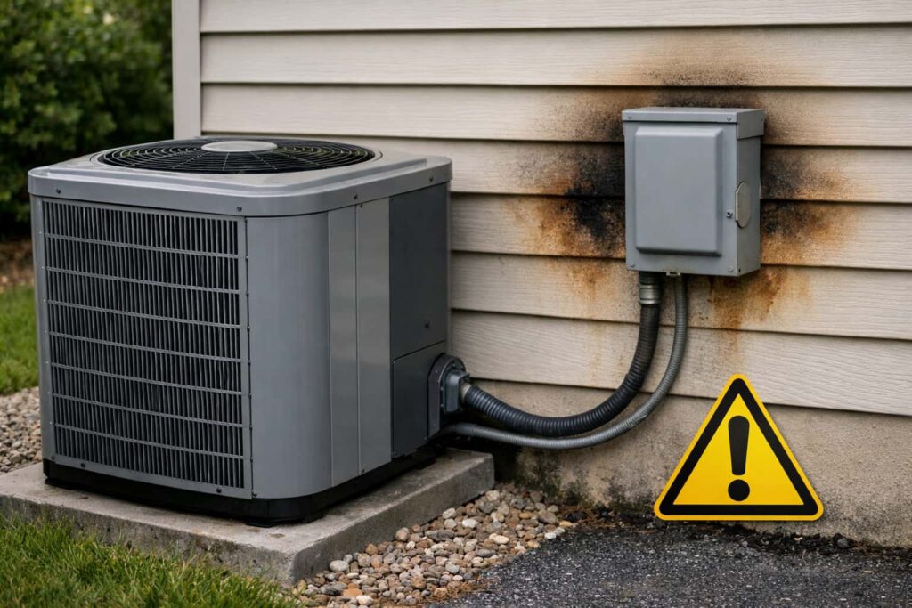 7) Electrical or control problems