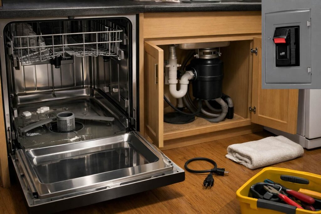 Dishwasher Drain Pump Replacement: Signs, Cost, and Safe Fix Steps