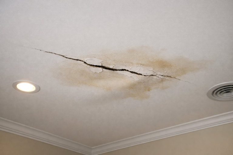 Ceiling Drywall Crack Repair: How to Fix Cracks Safely and Make Them Last